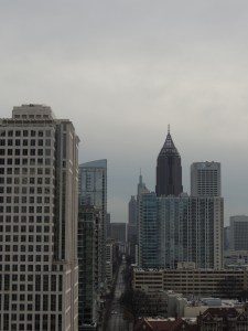 Rainy day from the 28th floor